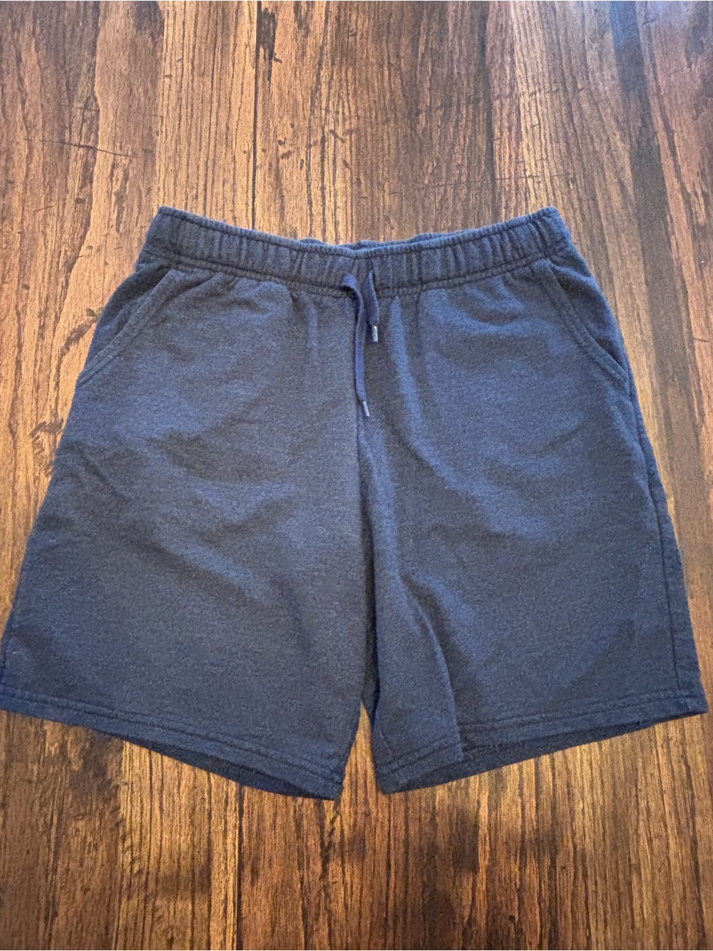 Boys Casual Drawstring Shorts in Navy